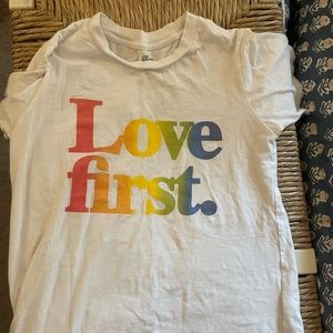 J.Crew Love First t-shirt - S